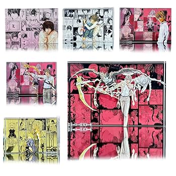 Amazon.co.jp: デスノート アクリルブロック 夜神月 L エルロー